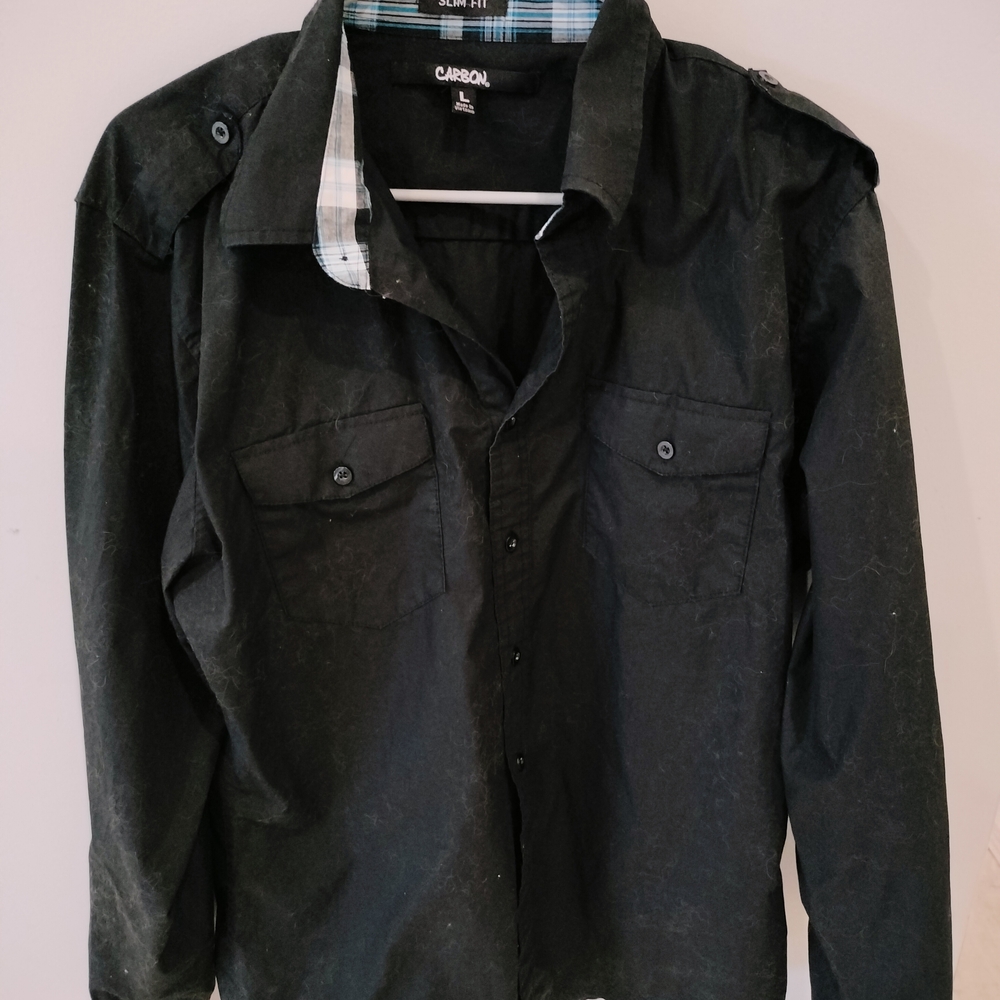 Carbon Black Men's Shirt
